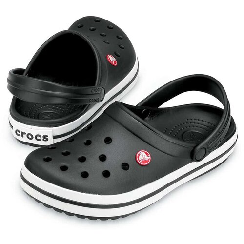 Crocs Mo&amp;scaron;ka obutev za prosti čas CROCBAND CLOG črna Črna Slike