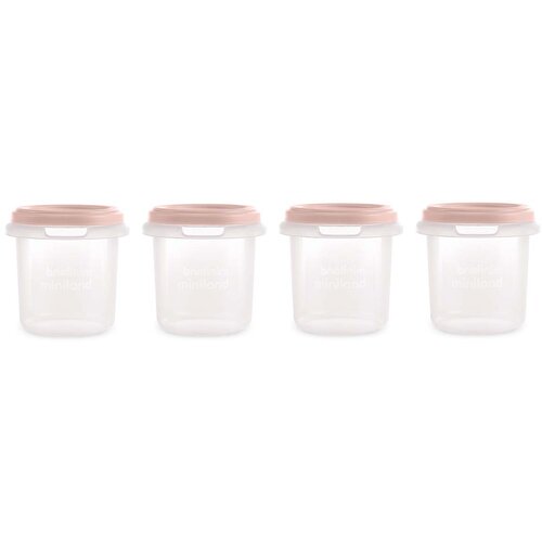Miniland set 4 posodic za shranjevanje candy 200ml Slike