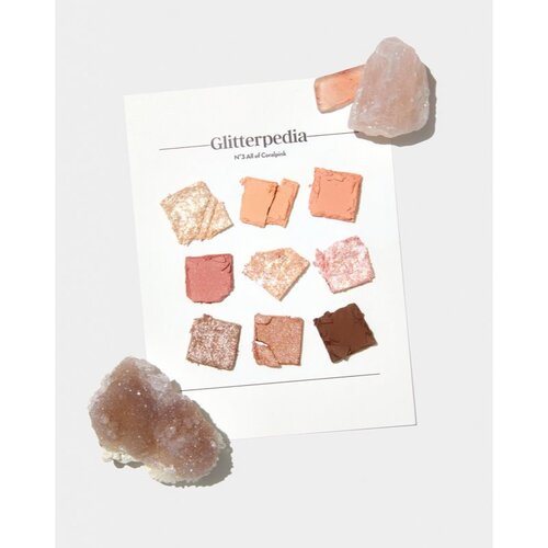 Unleashia Glitterpedia Eye Palette paleta sjenila za oči nijansa All of CoralPink 6,6 g Slike