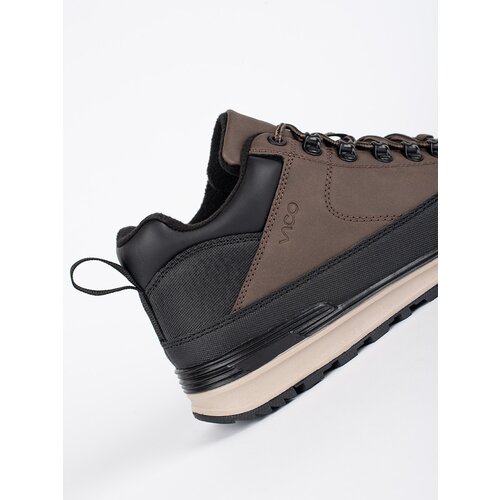 VICO Brown Lace-Up Men's Hiking Boots Cijene