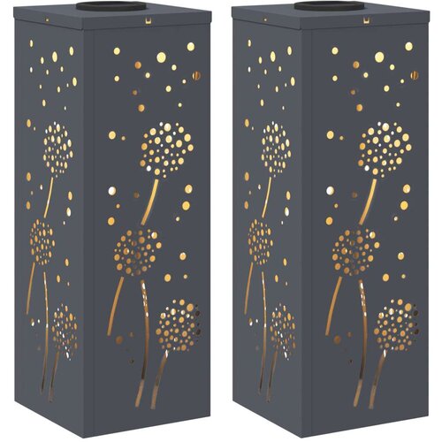  Solarna LED svjetlost za stazu 2 pcs Antracit Slike