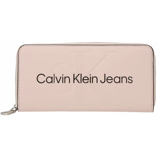 Calvin Klein Jeans Novčanik puder roza / crna
