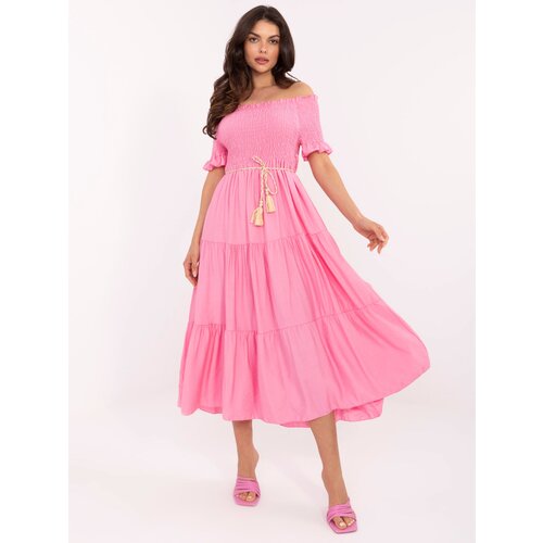 Italy Moda Dress-MI-SK-A2609.96-pink Cene