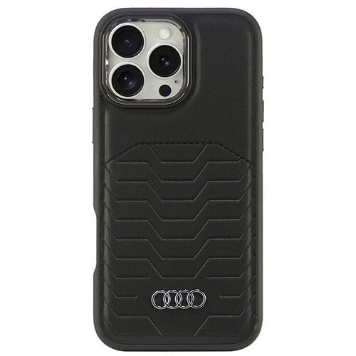 Audi SINTETIČNO USNJE ZA OVITEK MAGSAFE ZA IPHONE 16 PRO MAX 6.9 ČRN, (21972127) Cene