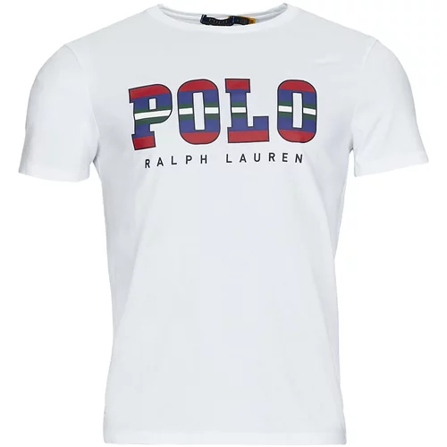 Polo Ralph Lauren G223SC41-SSCNCMSLM1-SHORT sleeve-t-shirt bijela
