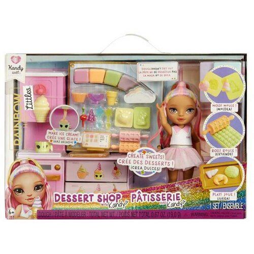  Rainbow High: Igralni set sla&scaron;čičarne s punčko Kandy Hart Cene