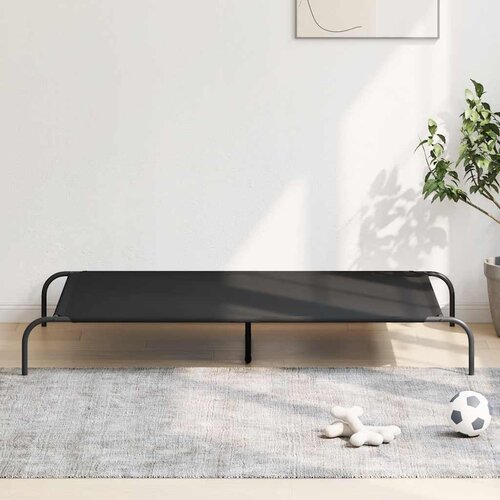  Povišeni krevet za pse crni 150x90x20 cm Oxford tkanina i čelik Cene