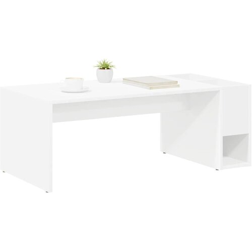  Kava Stol Bijelo 101,5 x 50 x 37 cm Konstruirano drvo Slike