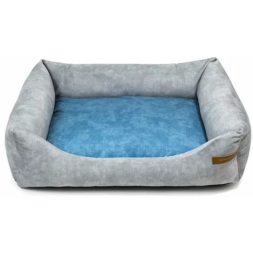 Rexproduct Modra/svetlo siva postelja za pse 85x105 cm SoftBED Eco XL –