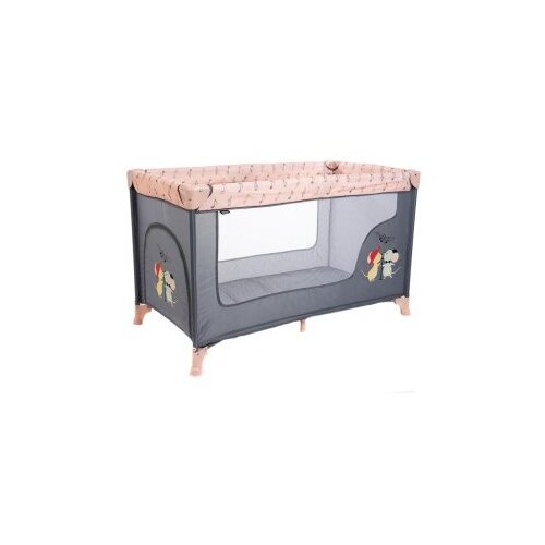 Bbo prenosivi krevet (bk-065) 1 nivo dream&amp;amp;play - pink ( BK-065PINK ) Slike