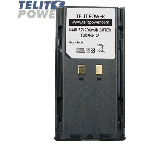 Telit Power Baterija NiMH 7.2V 2000mAh Panasonic za radio stanicu KENWOOD KNB-16A Cene