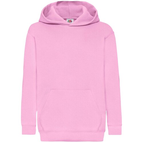 Fruit Of The Loom Pink children&amp;#039;s sweatshirt Classic kangaroo Slike