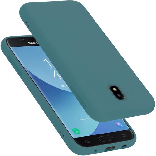 Cadorabo Ohi&amp;scaron;je, združljiv s Samsungom v tekoči zeleni barvi - za&amp;scaron;čitni pokrov iz fleksibilnega silikona TPU, (20587420) Slike