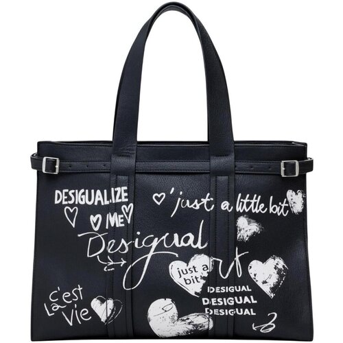 Desigual Ročne torbice BAG_SESHAT HOBART 25WAXPA5 Črna Cene