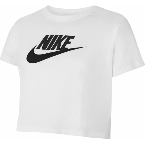 Nike Majica črna / bela