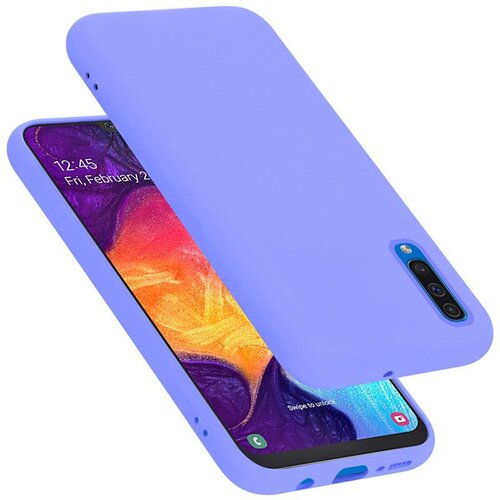 Cadorabo Ohi&amp;scaron;je, združljiv s Samsungom v tekoči lahki vijolični barvi - za&amp;scaron;čitni pokrov iz fleksibilnega silikona TPU, (20588159) Slike