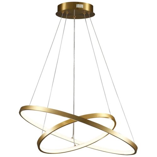  LED luster LEA na sajli, 35 W, 230 V, 4000 K, prečnik 60 cm, zlatna Cene