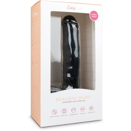 EasyToys - Dildo Collection Dildo 29,5 cm, črn Slike
