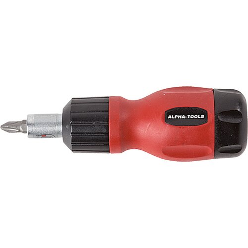 ALPHA TOOLS Komplet mini izvijača Alpha Tools (črn/rdeč, jeklo) Cene