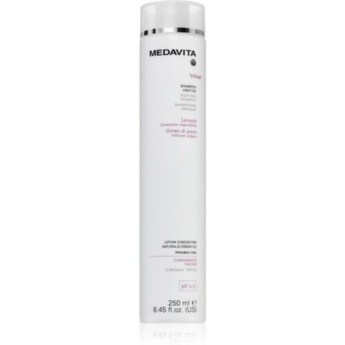 Medavita Velour Soothing Shampoo pomirjujoči šampon za občutljivo in razdraženo kožo 250 ml Cene
