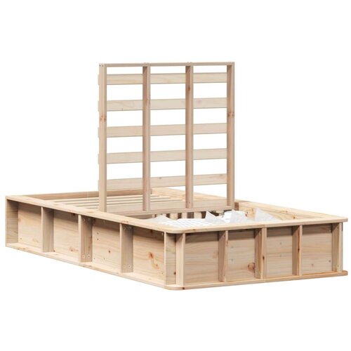  Okvir za krevet Vosak smeđa 75 x 190 cm Slike