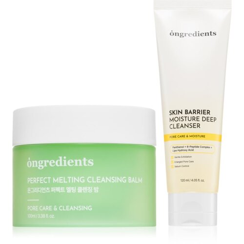 Ongredients Perfect Melting + Skin Barrier set za čist in zdrav obraz Cene