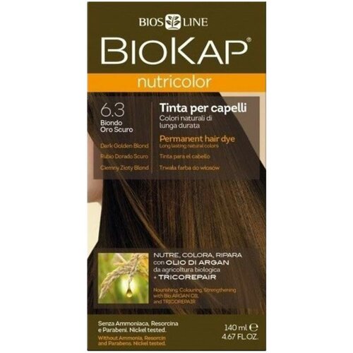 Biokap Farba za kosu Nutricolor 6.3 tamno zlatno Blue 140ml Cene