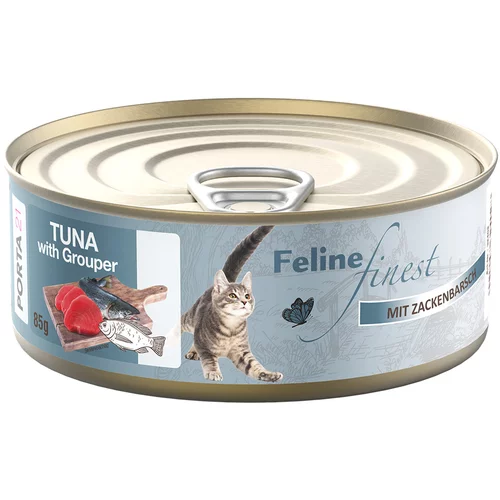 Porta Feline Finest mokra mačja hrana 85 g - Tunina s kirnjo