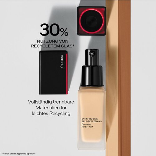 Shiseido Synchro Skin Self-Refreshing Foundation Advanced dolgoobstojen tekoči puder SPF 30 odtenek 150 Lace 30 ml Slike