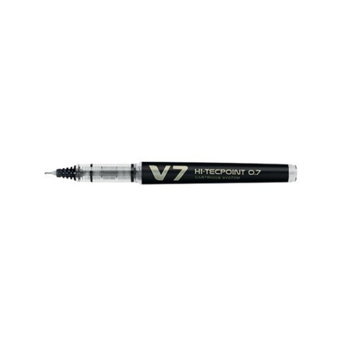 Pilot Roler Hi-Tecpoint V7, za ponovno polnjenje, črn, (21655677) Slike