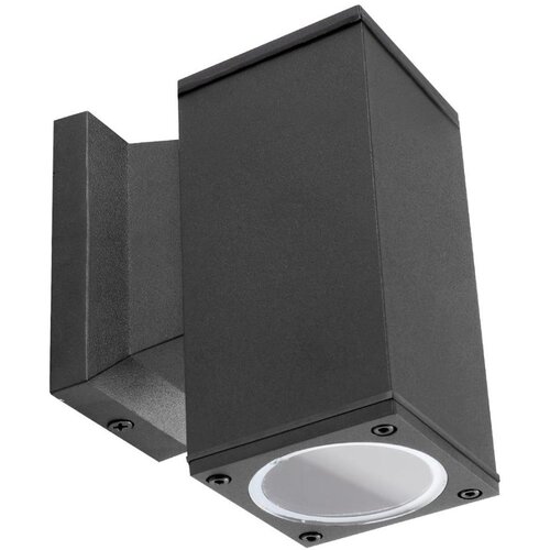 Aigostar Spoljno zidno svetlo 1xGU10/230V, crno, IP65, kvadratno Cene