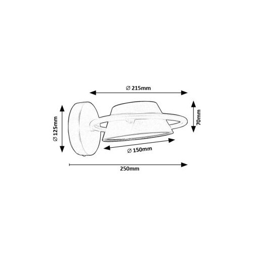 Rabalux Odiss Zidne lampe ( 71048 ) Cene