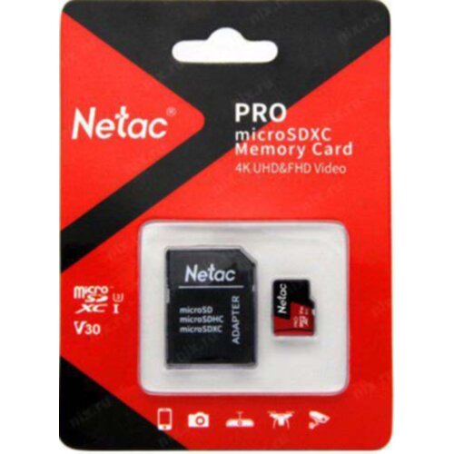 Micro SDXC Netac 128GB P500 Extreme Pro NT02P500PRO-128G-R + SD adapter Cene
