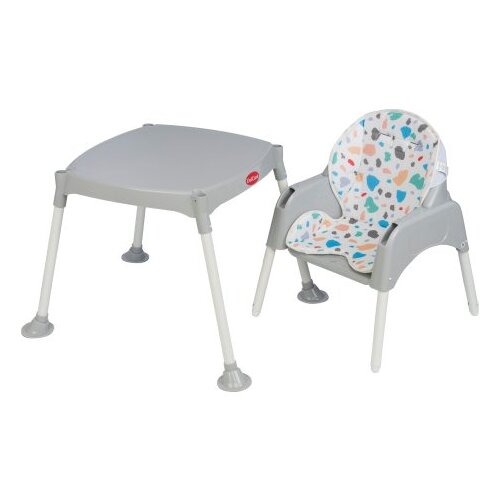 Playtime 614 Stolica za hranjenje 2u1 siva Cene