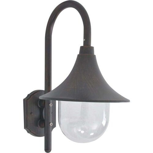  Zidna svjetiljka E27 42 cm aluminijska brončana Cijene