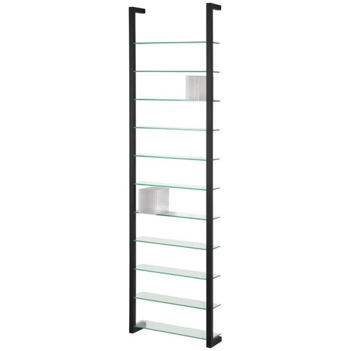 Spinder Design Crna metalna polica 46 cm Cubic – Cijene