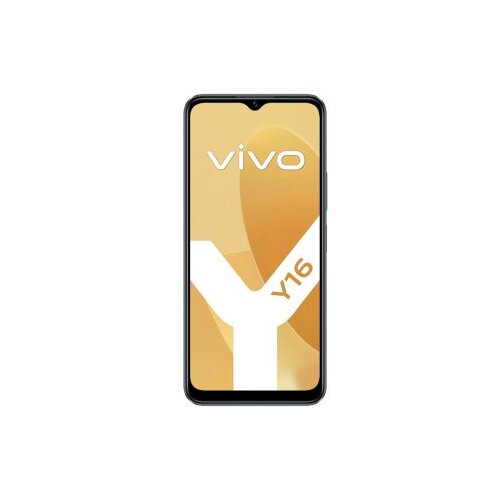 Vivo refurbished Y16 4/128GB elegant black ds 4G c grade Slike