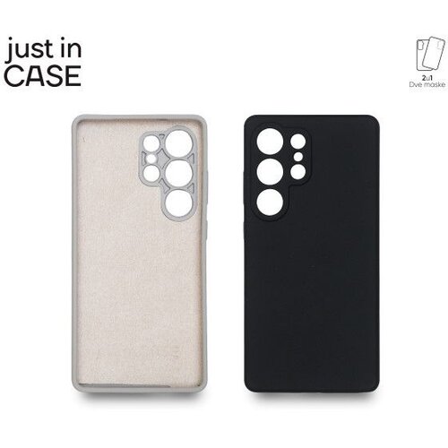 Just In Case 2u1 Extra case MIX PLUS paket maski za Samsung S25 Ultra/ crna Slike