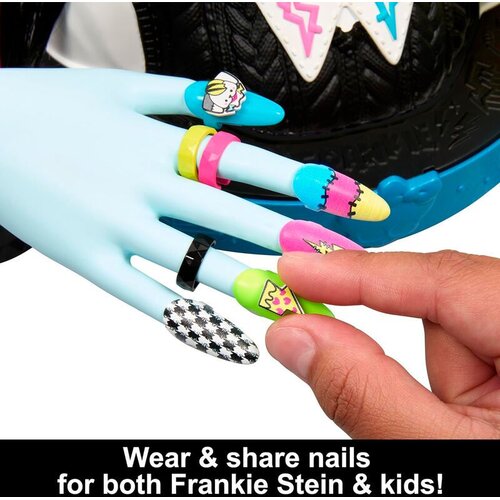 Monster High Frankie Stein glava za oblikovanje frizure Slike