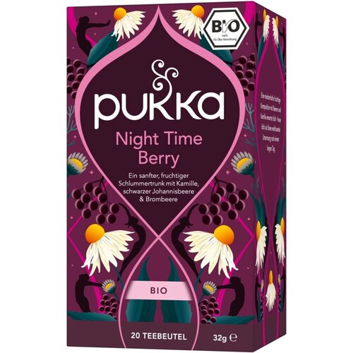 Pukka Bio sadni čaj Night Time Berry - 20 čajnih vrečk Slike