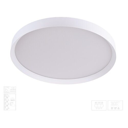  Prezent 17314 - LED prigu&amp;scaron;iva stropna svetiljka MAYSA LED/42W/230V 3000/4000/6000K bela Slike