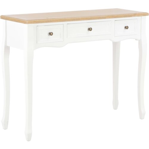 3 280044 Dressing Console Table with Drawers White Cijene