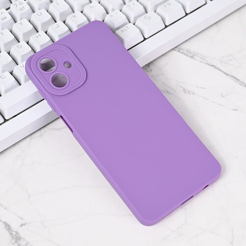  Maska za Samsung Galaxy A07 4G Silikon Pro Camera ljubičasta Slike