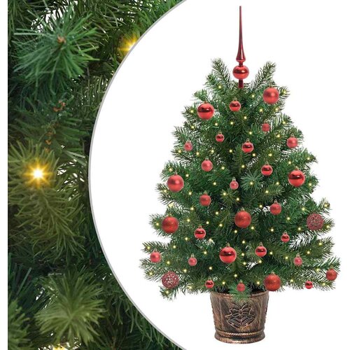 vidaXL Umestno božično drevo med 150 LED Zelena 95 cm PE in PVC, (5000067360) Cene