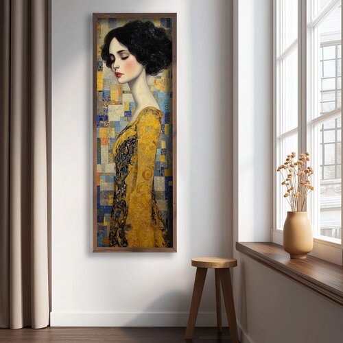 WALLXPERT LAC075-120 Multicolor Decorative Framed MDF Painting Cene