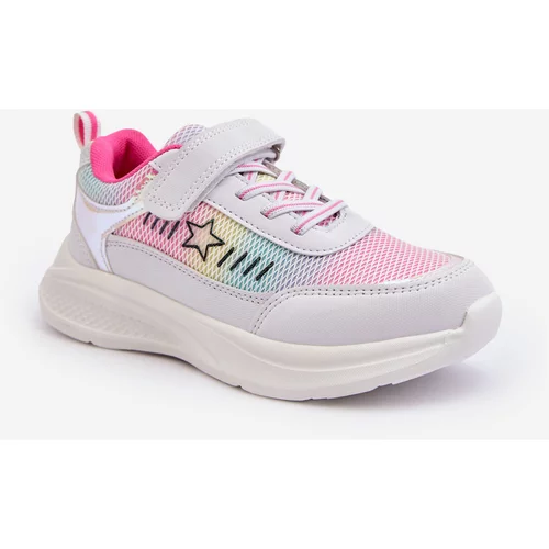 Kesi Girls' Velcro Sports Shoes Multicolor Adriney