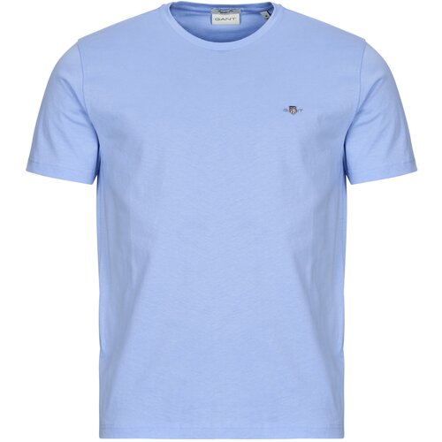 Gant Majice s kratkimi rokavi REG SHIELD SS T-SHIRT Modra Slike