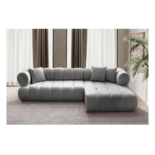 Atelier Del Sofa ugaona garnitura petra right grey Cene