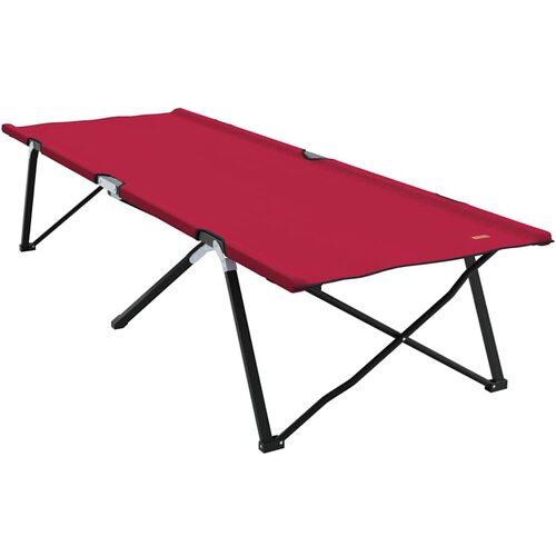  Sklopivi kamperski krevet 2 pcs Crvena 206 x 76 x 74 cm Slike