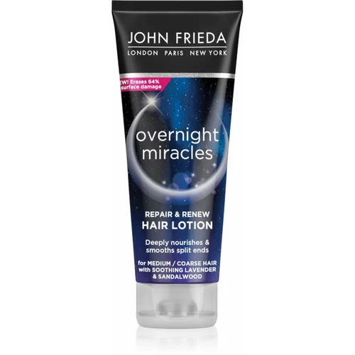 John Frieda Overnight Miracles nočni balzam za prehrano in hidracijo 100 ml